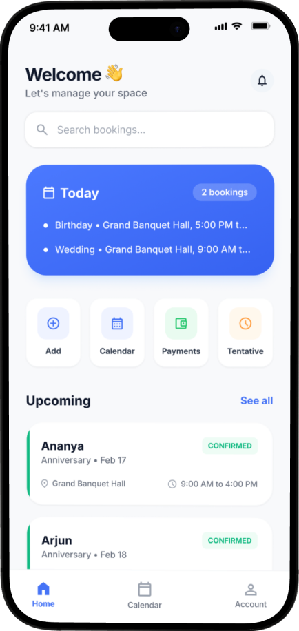 Venura app screenshot